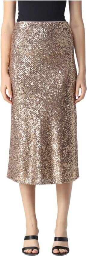 PATRIZIA PEPE Midirokken Beige Dames