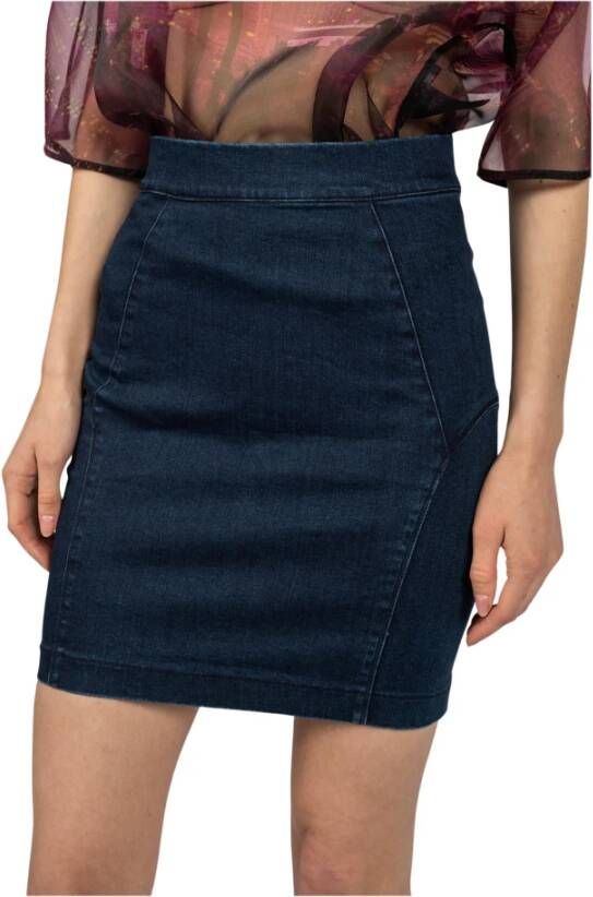 PATRIZIA PEPE Midirokken Blauw Dames