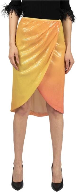 PATRIZIA PEPE Midirokken Geel Dames
