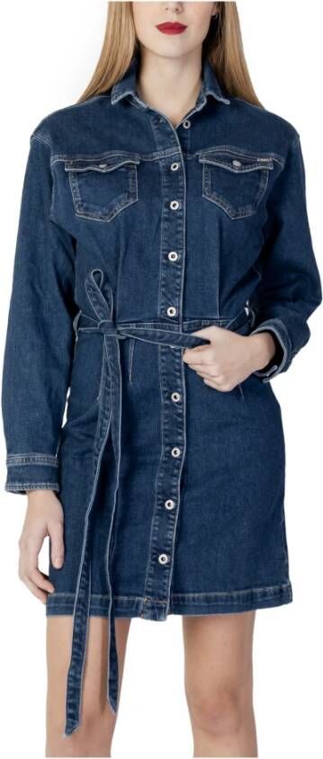 Pepe Jeans Casual kleedjes Blauw Dames