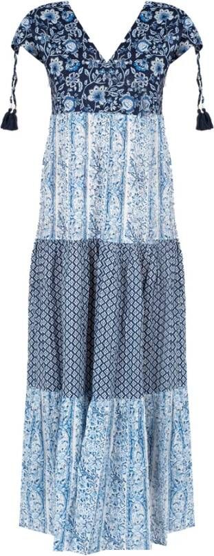 Pepe Jeans Maxi kleedjes Blauw Dames