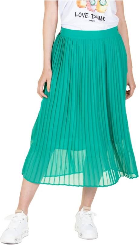 Pepe Jeans Midirokken Groen Dames