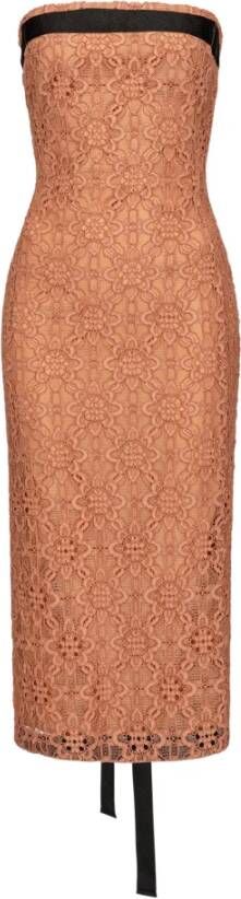 pinko Feestkleedjes Bruin Dames