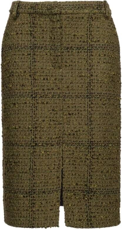 pinko Kokerrokken Groen Dames