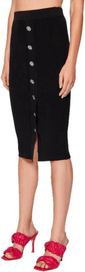 pinko Kokerrokken Zwart Dames