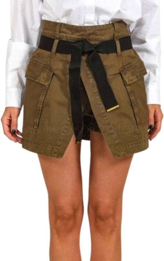 pinko Goglottino shorts , Groen, Dames
