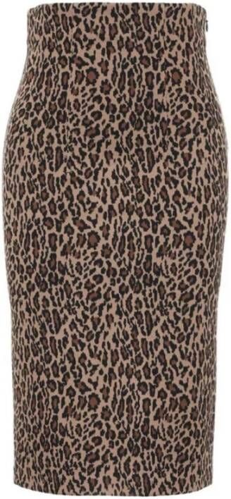 pinko Midirokken Beige Dames