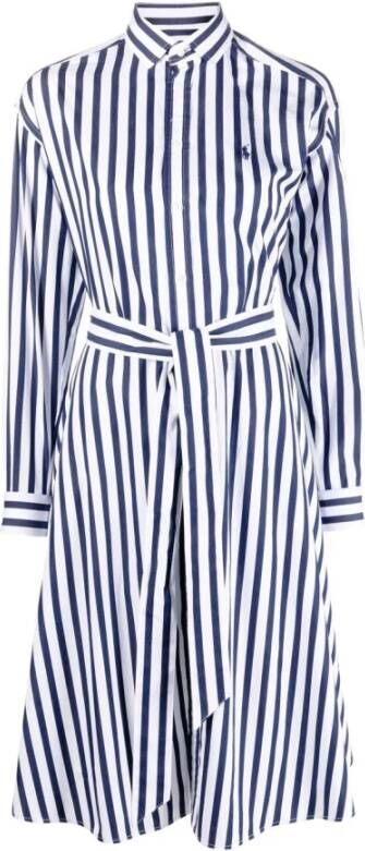 Ralph Lauren Dagshirtjurk , Blauw, Dames