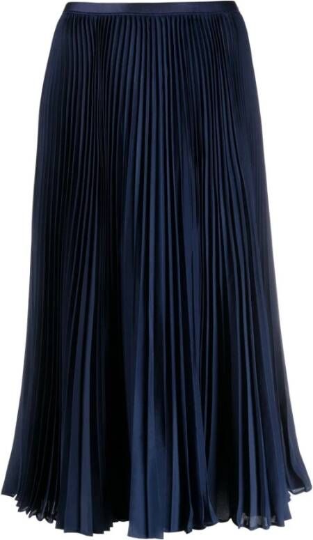 Ralph Lauren Midirokken Blauw Dames