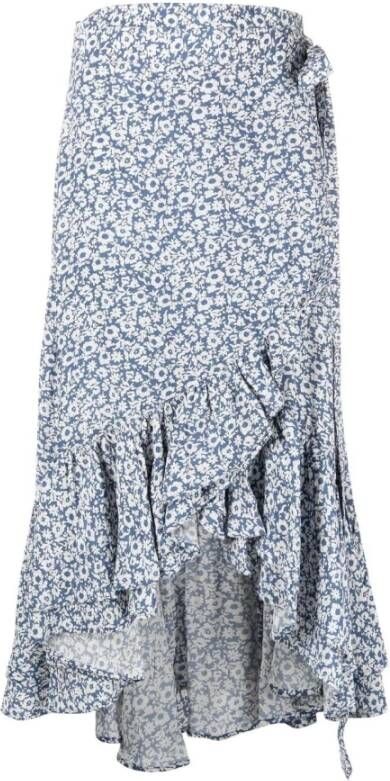 Ralph Lauren Midirokken Blauw Dames