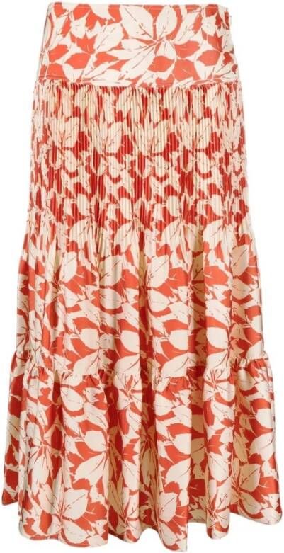 Ralph Lauren Midirokken Rood Dames