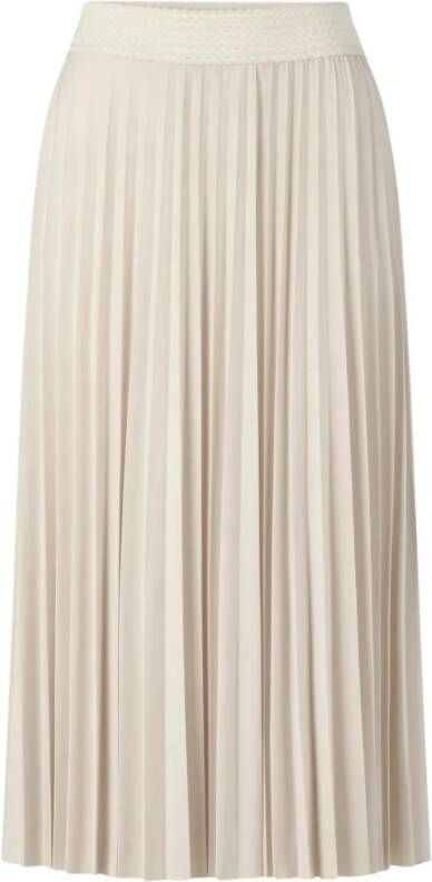 Rich & Royal Midirokken Beige Dames