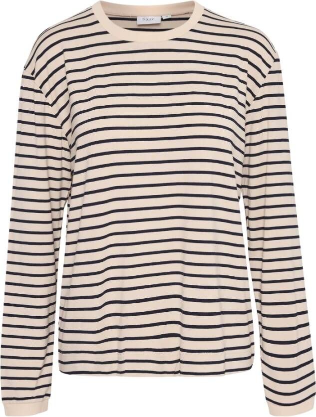 Saint Tropez Insha pulllover , Beige, Dames