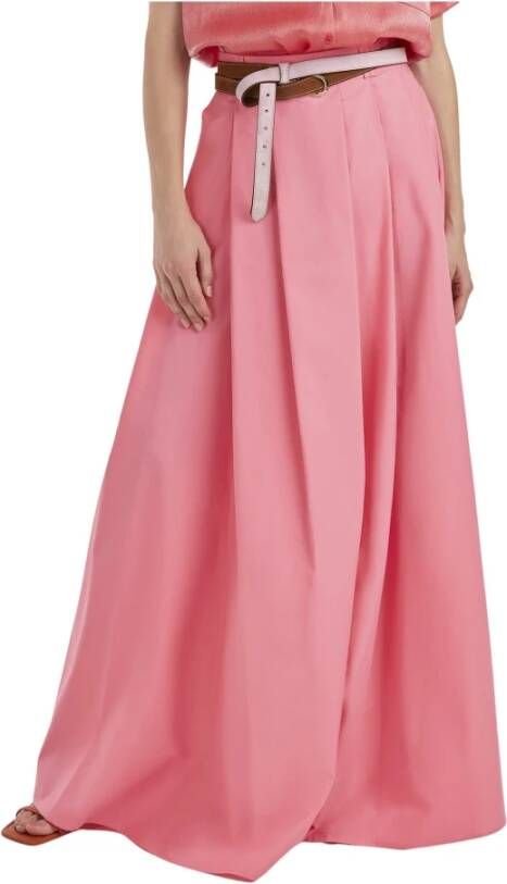 Silvian Heach Large long skirt , Roze, Dames