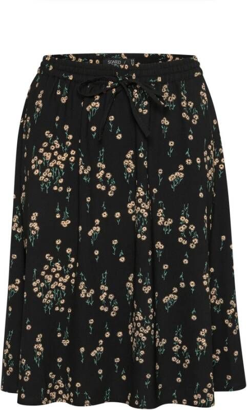 Soaked in Luxury Midirokken Zwart Dames