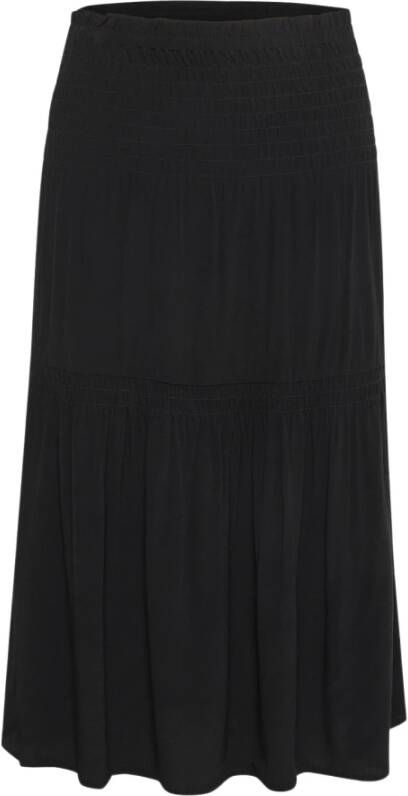 Soaked in Luxury Midirokken Zwart Dames