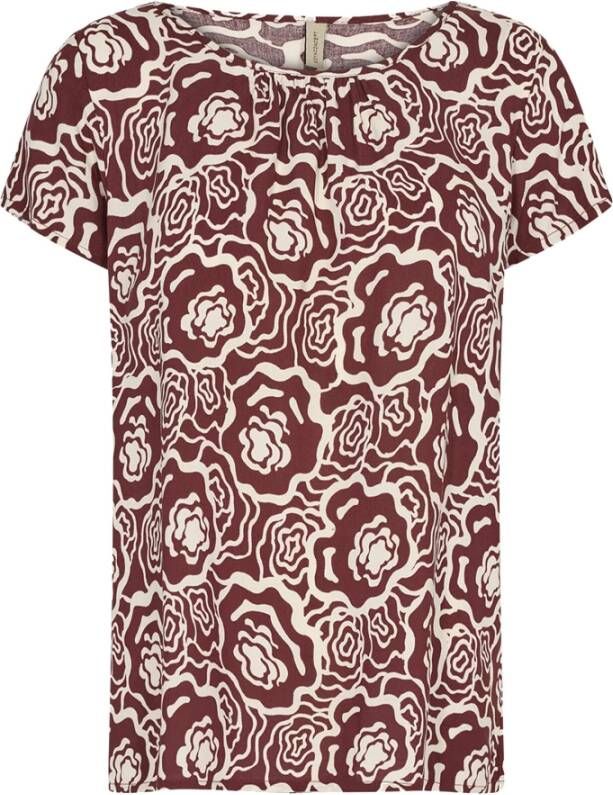 Soyaconcept Elke blouse 18114 , Bruin, Dames