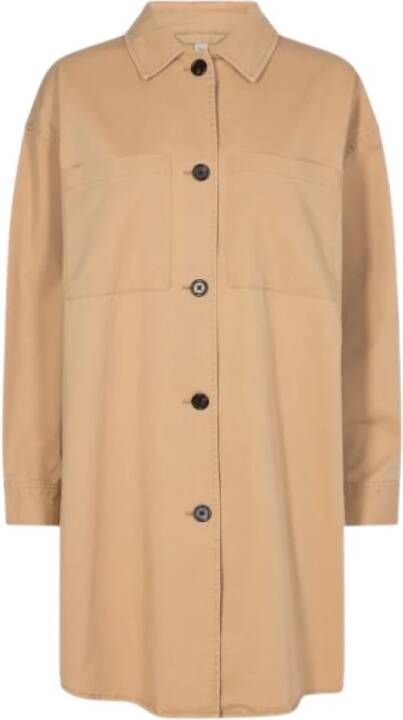Soyaconcept Trenchcoats & Mantels Beige Dames