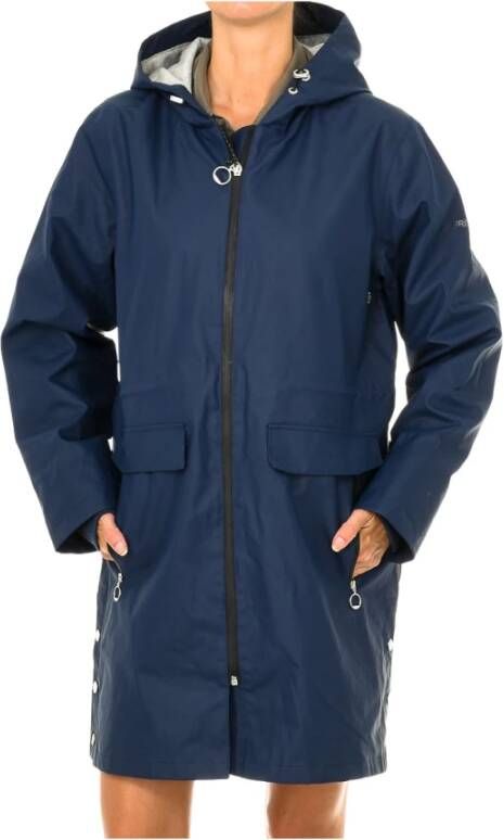 Superdry Regenjassen Blauw Dames