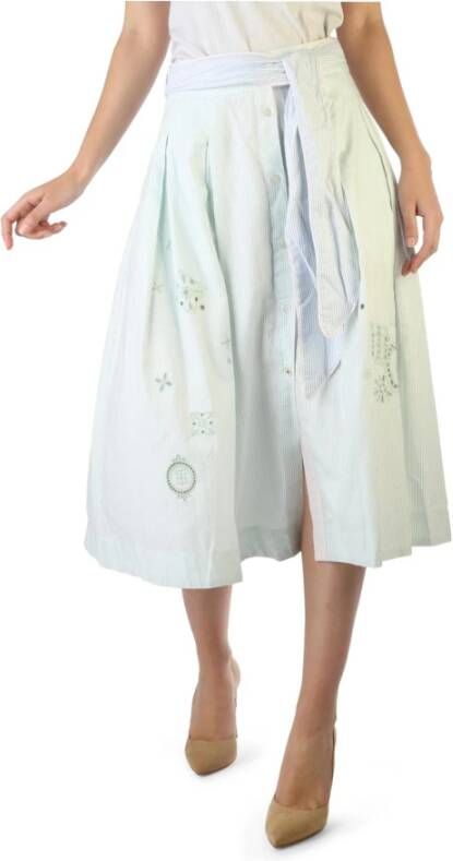 Tommy Hilfiger Skirt Ww0Ww30323 , Groen, Dames