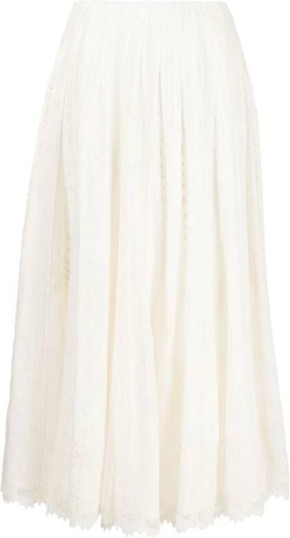 TORY BURCH Midirokken Beige Dames