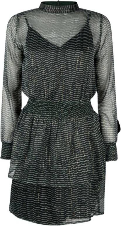 Aaiko Casual kleedjes Zwart Dames