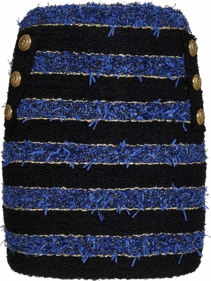Balmain Skirts , Blauw, Dames