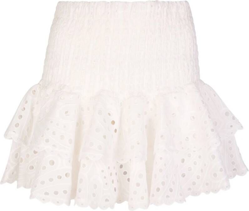Charo Ruiz Ibiza Skirt , Wit, Dames