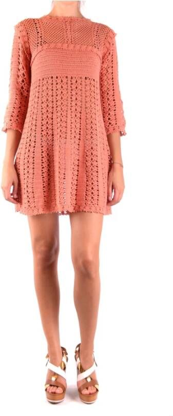 Elisabetta Franchi Dagjurk , Roze, Dames