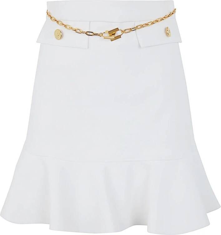 Elisabetta Franchi Short Skirts , Wit, Dames