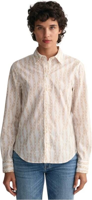 Gant Shirts , Wit, Dames