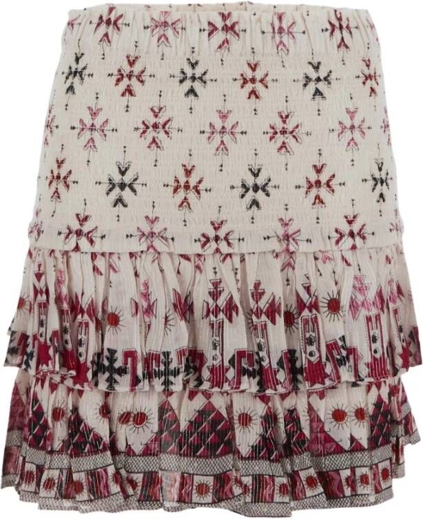 Isabel Marant Étoile Short Skirts , Wit, Dames