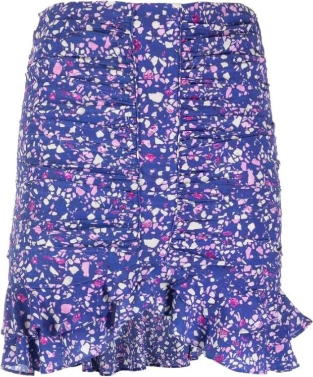 Isabel marant Kort nederdel , Blauw, Dames