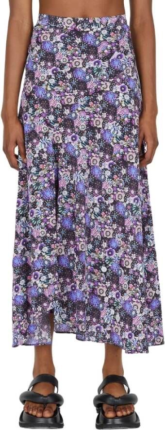 Isabel marant Midi nederdel , Paars, Dames