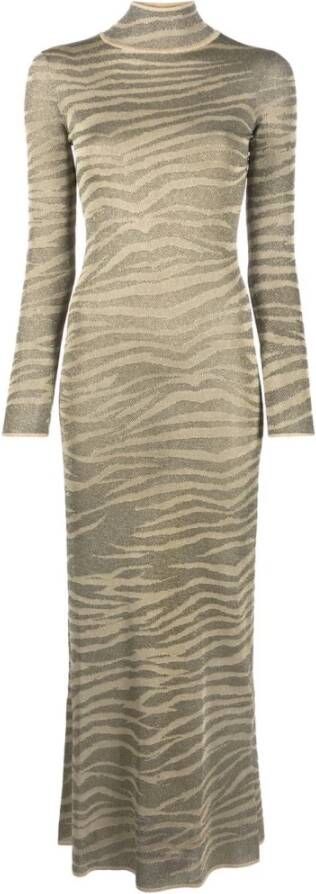 Just Cavalli Maxi kleedjes Beige Dames