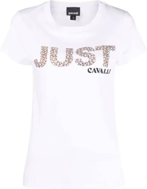Just Cavalli T shirts Wit Dames
