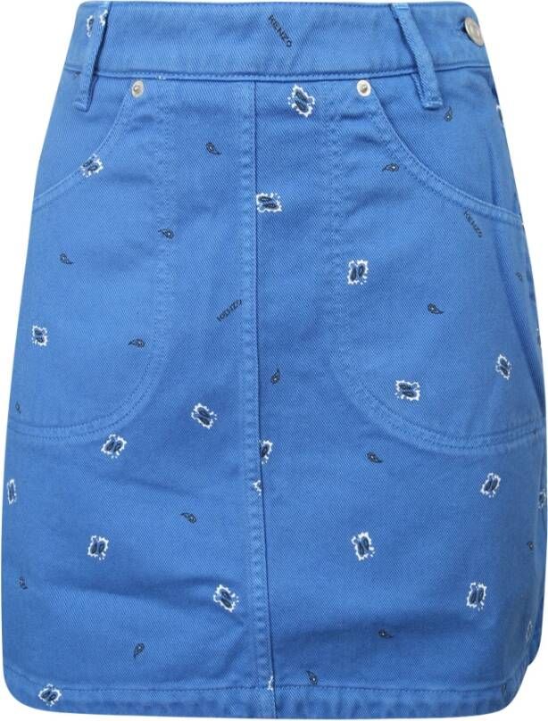 Kenzo Paisley printrok , Blauw, Dames