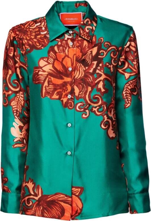 La DoubleJ Longsleeve shirts Groen Dames