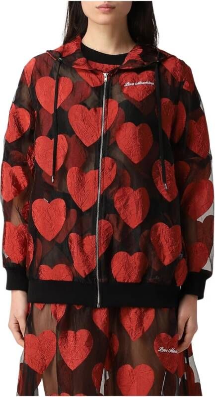 Love Moschino Hoodies & Sweatvesten Zwart Dames