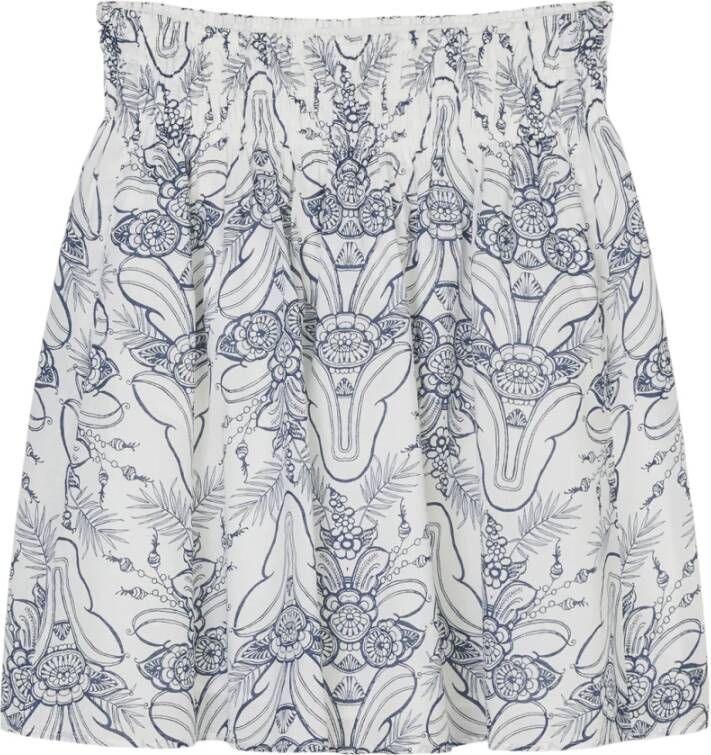 Marc O'Polo Short, wide skirt , Blauw, Dames