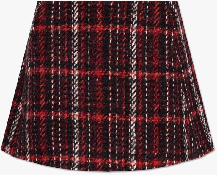 Marni Gecontroleerde minirok , Zwart, Dames