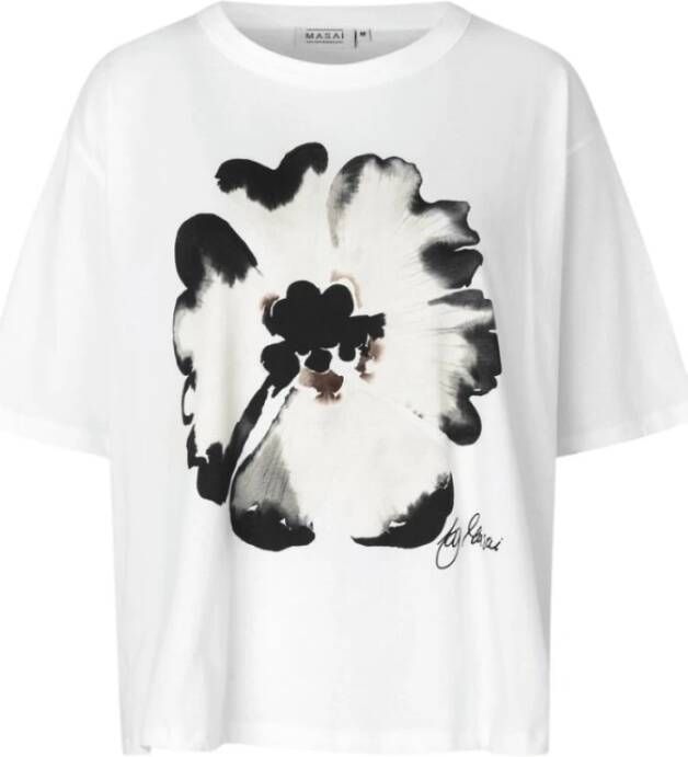 Masai T shirts Wit Dames