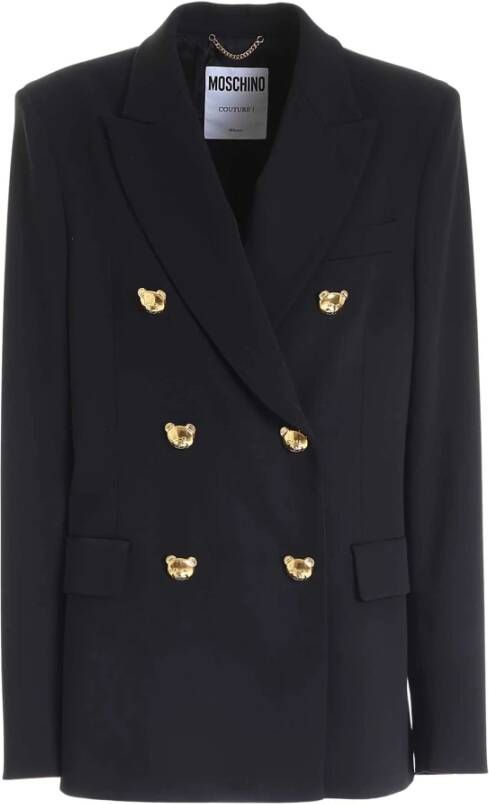 Moschino Blazer , Zwart, Dames