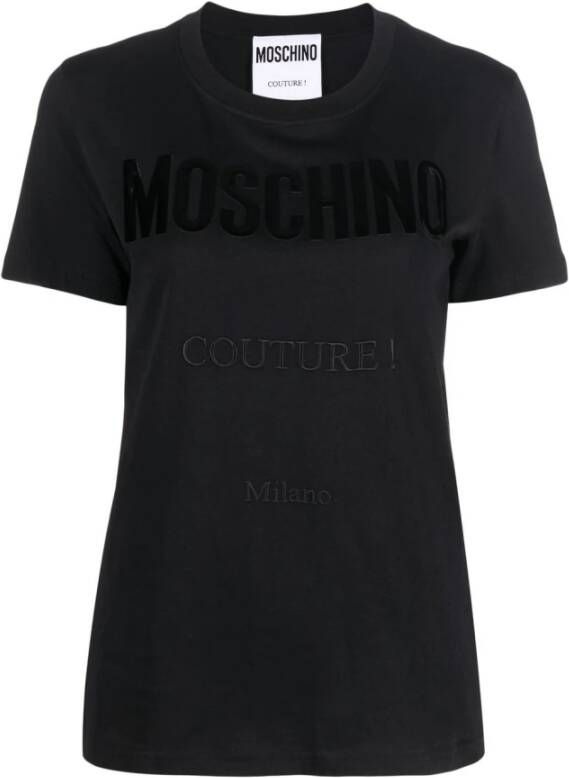 Moschino T shirts Zwart Dames