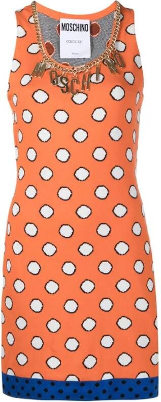 Moschino Dag kjole , Oranje, Dames
