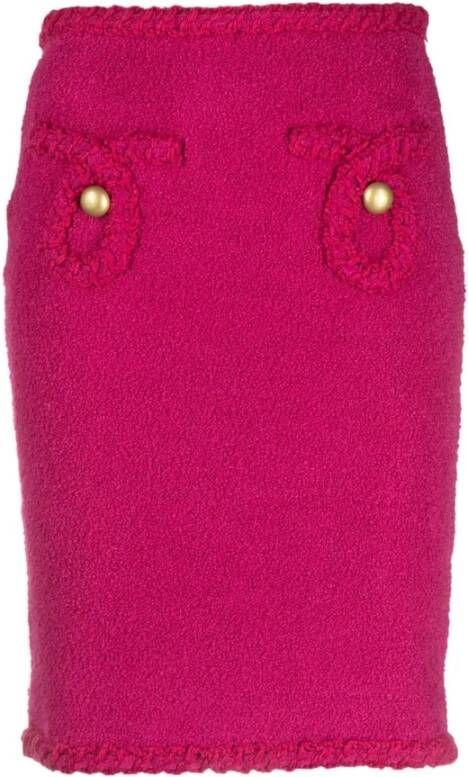 Moschino Kokerrokken Roze Dames