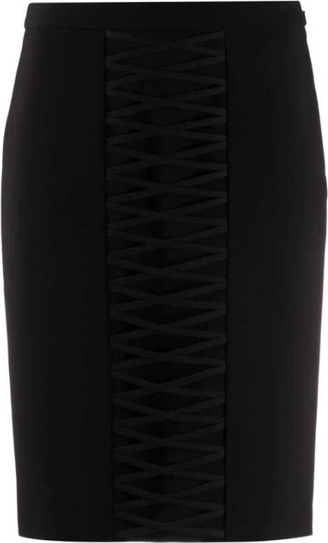 Moschino Kokerrok , Zwart, Dames