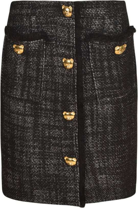 Moschino Kokerrokken Zwart Dames