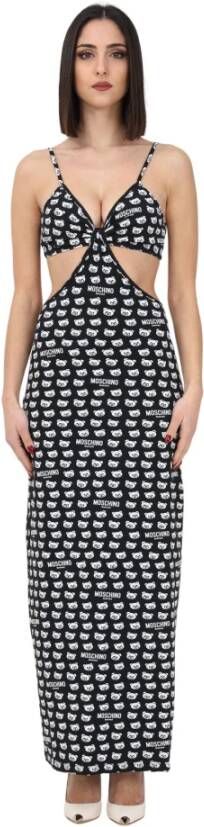 Moschino Maxi kleedjes Zwart Dames