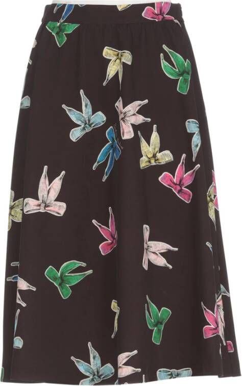 Moschino Midi nederdel , Zwart, Dames